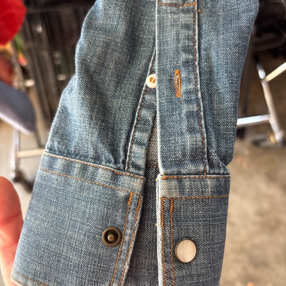 Valentino denim button-up - Picture 5 of 5